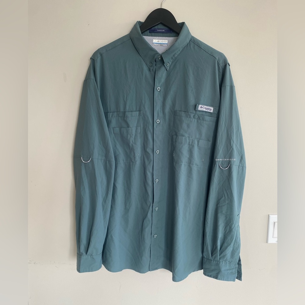 Columbia Men’s PFG Tamiami™ II Long Sleeve Shirt - Size XL